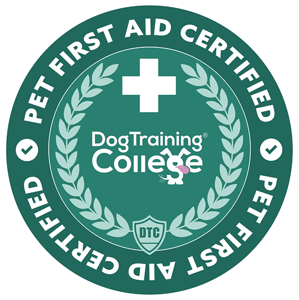 Pet First Aid Certified badge